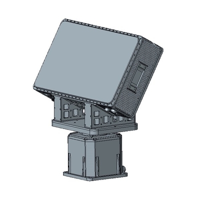 160W Active Phased Array Radar ป้องกันชายแดน สําหรับเป้าหมายขนาดเล็กและช้า
