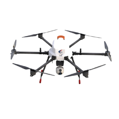 เครื่องบินไร้คนขับที่เชื่อมต่อกับเครือข่าย 6 รอเตอร์ เครื่องบินไร้คนขับ Multirotor Drone 15kg Level