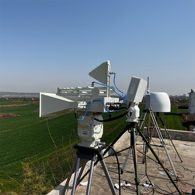 2 มิติ Active Phased Array Drone Surveillance Radar การออกแบบสภาพแข็ง ไม่มีเขตตาบอด