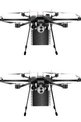 เครื่องบินไร้คนขับ UAV ที่ใช้ในเครือข่ายหลายอุตสาหกรรม