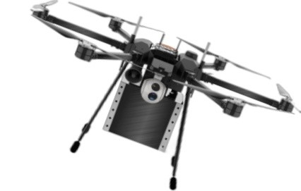เครือข่าย UAV เครื่องบินไร้คนขับ มัลติโรเตอร์ Drone 10kg ภาระประโยชน์ 12S แบตเตอรี่ 28000mAh