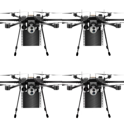 เครื่องบินส่วนตัว UAV หลายภารกิจเครือข่ายหลายหมุน