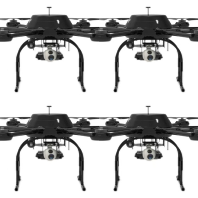 8 รอเตอร์ UAV เครือข่ายภาระหนัก 30 กิโลกรัม